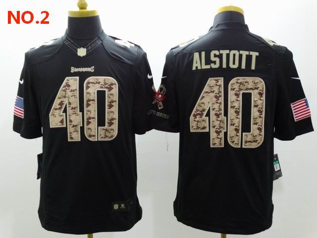 Men's Tampa Bay Buccaneers 40 Mike Alstott Jesey NO.2;